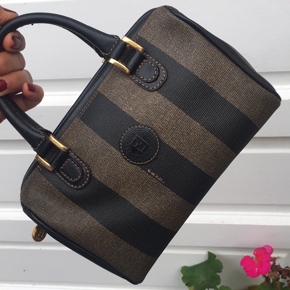 Authentic Fendi Vintage Micro Boston Bag - Picture 1 of 11